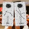 Прозрачный чехол Twelve Constellations для Xiaomi Mi Poco X3 NFC M3 Pro F3 F1 11 Lite 12 Redmi Note 10 9S 8 7 9, мягкий чехол для телефона