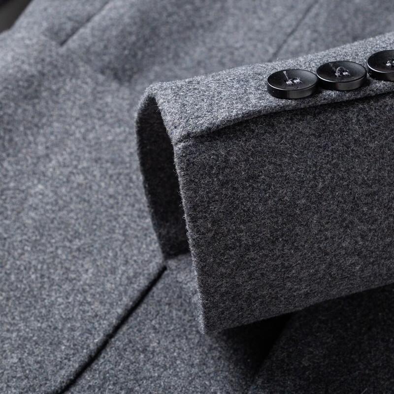 Мужской блейзер Firstview в стиле business casual из смесовой шерсти