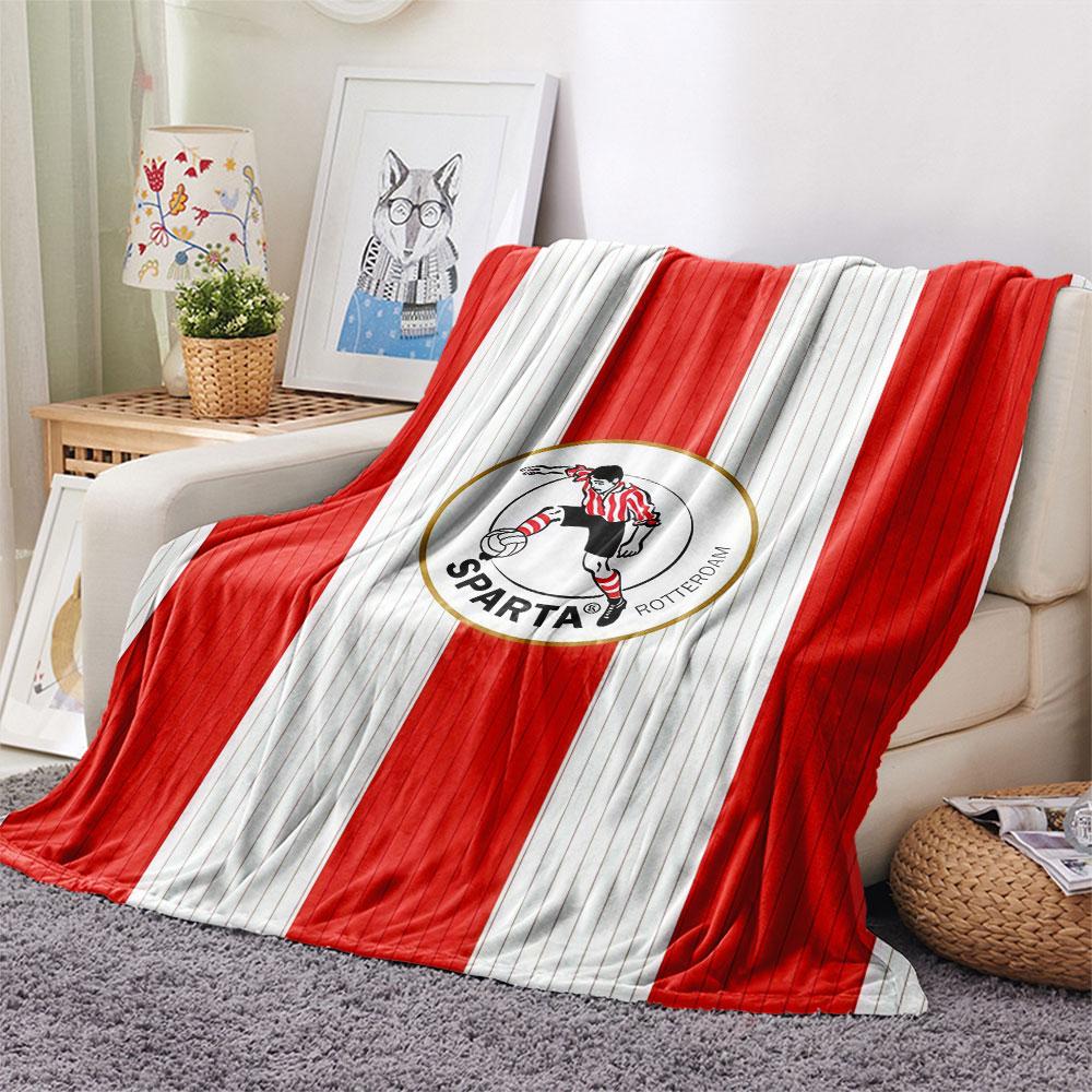 Sparta Rotterdam Blanket, High quality Comfortable for All Seasons, Home Decor, Warmth and Comfort