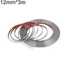 Universal 6mm 15mm Car Chrome 18mm 22mm Decoration Styling Moulding Trim Strip