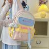 Student Schoolbag Women's New Japanese Simple Backpack Fashionable and Trendy Versatile Backpack Women's Daily Casual Backpack