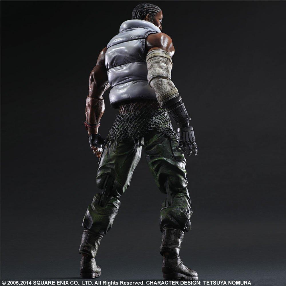 FINAL FANTASY VII ADVENT CHILDREN PLAY ARTS Kai Баррет Уоллес раскрашенный экшен (Рисунок ПВХ)