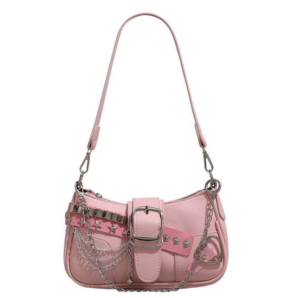 Корейский стиль Y2k сумка подмышкой панк женская сумка кавайная сумка через плечо уличная одежда