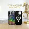 Stained glass Phone Case For iPhone17,16,15,14,13,12,11 Plus,Pro Magnetic with Magsafe Wireless Charging