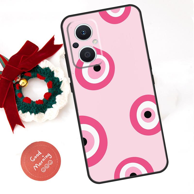 Чехол с мультяшным рисунком «Большие глаза» для OPPO Reno 8 Lite 10 11 12 13 14 Pro 11F 12F 13F 14F OPPO Find X8 X5 X6 X9 Pro Case