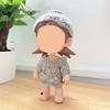 [Cloth Only] the Fashion Doll Clothes for 20cm  Dolls ,Dress Set+Hollowed-out Hat+Handmade Bags.