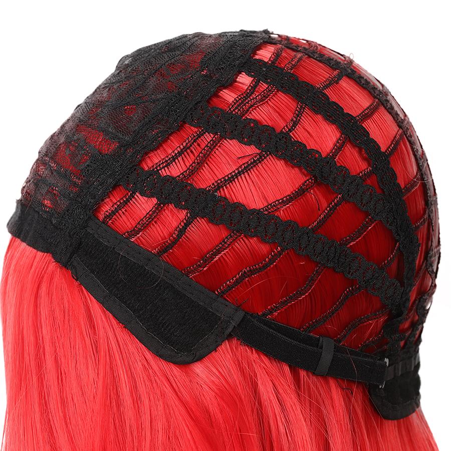 100cm Long Straight Cosplay Wig Anime Compatible Universal Omopinenet Heat Resistant Synthetic Hair Wigs + Wig Cap