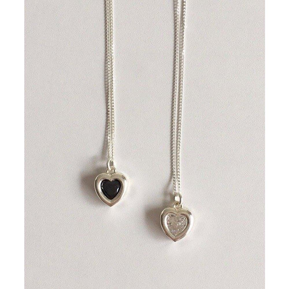 (Silver925) Lovely Heart Pendant Necklace