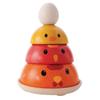 Plantoys Eco-friendly 5695 Cocktail Nest Building Wooden Toy, Mixed Colors, Korean Baby Products