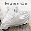 Waterproof and Sun-proof Electric Car Cover for Battery Cars: Thickened Dust Cover for Motorcycles, Aluminum Film Rain Cover.