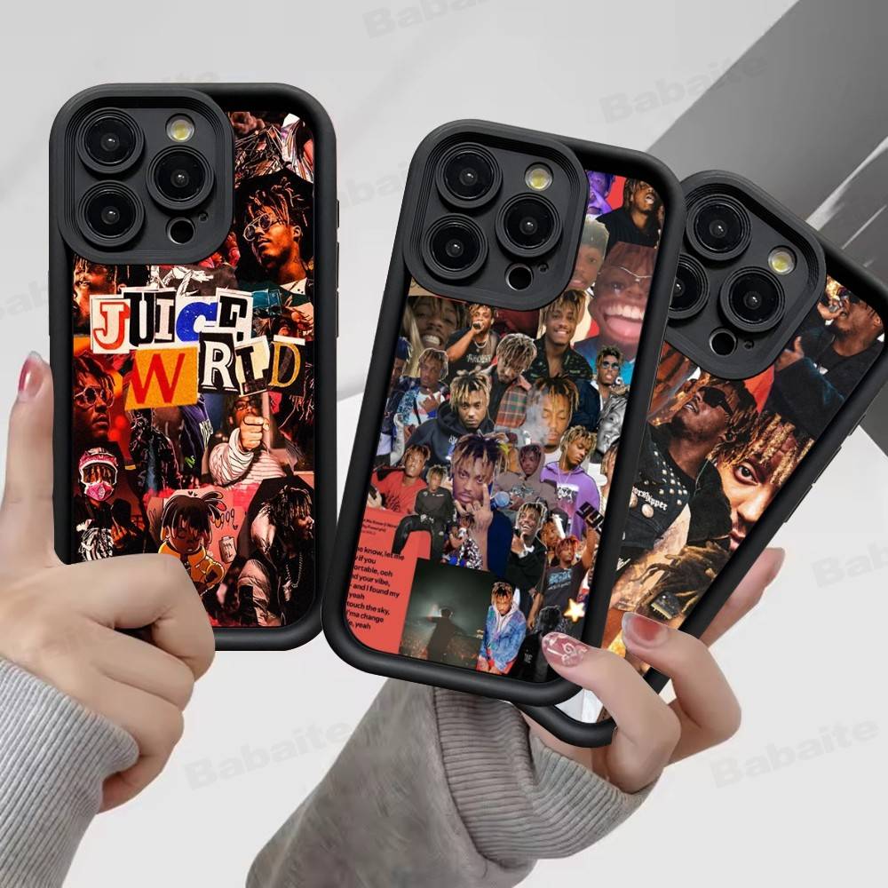 Чехол для телефона рэп-исполнителя J-Juice W-Wrld Для IPhone 17 16 15 14 13 12 11 Pro Max 16E Plus INS Мягкий чехол