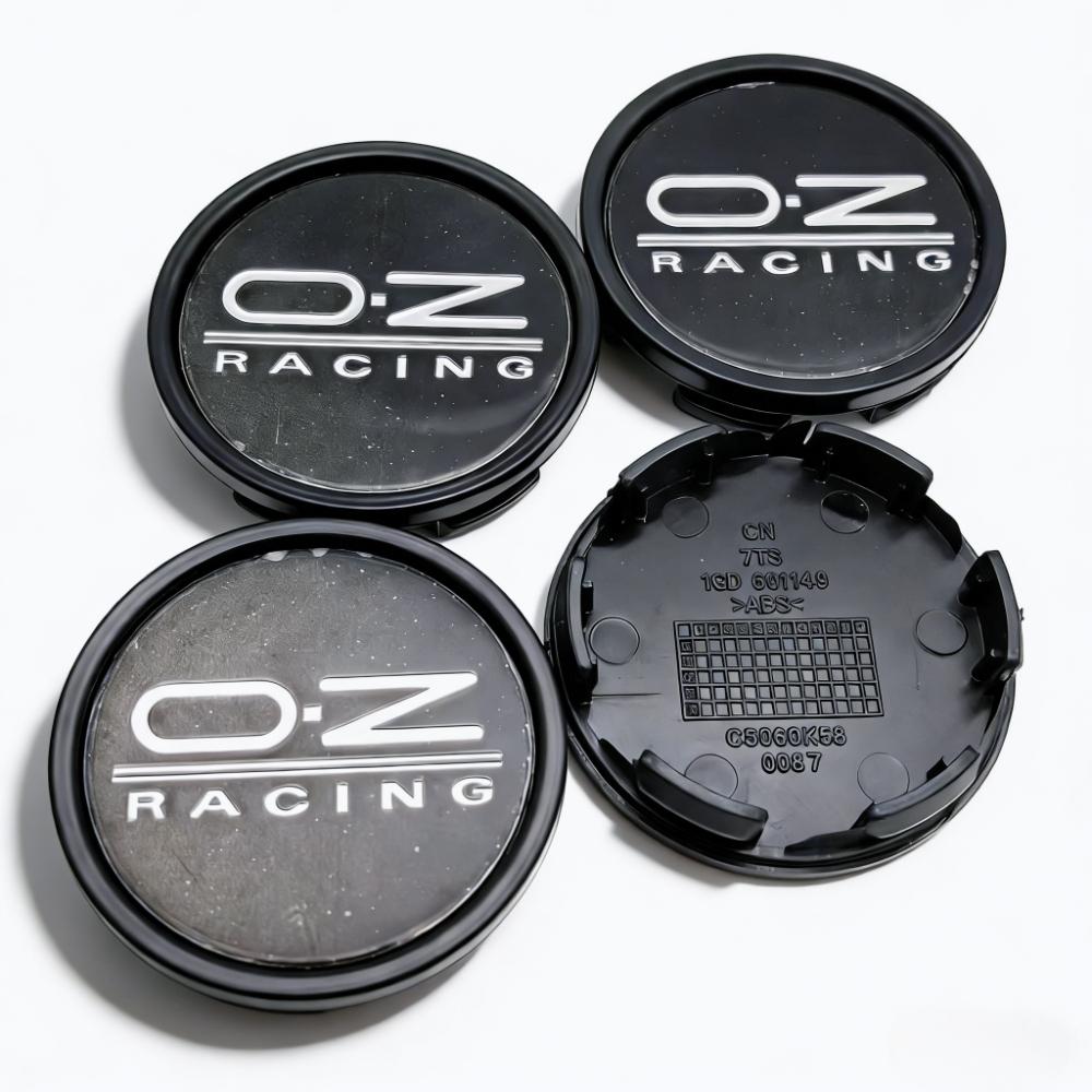 4 шт. 58 мм 53 мм Центральные колпачки на диски автомобиля с логотипом OZ O.Z Racing Значок Заглушка центра ступицы колеса Аксессуары для ступицы