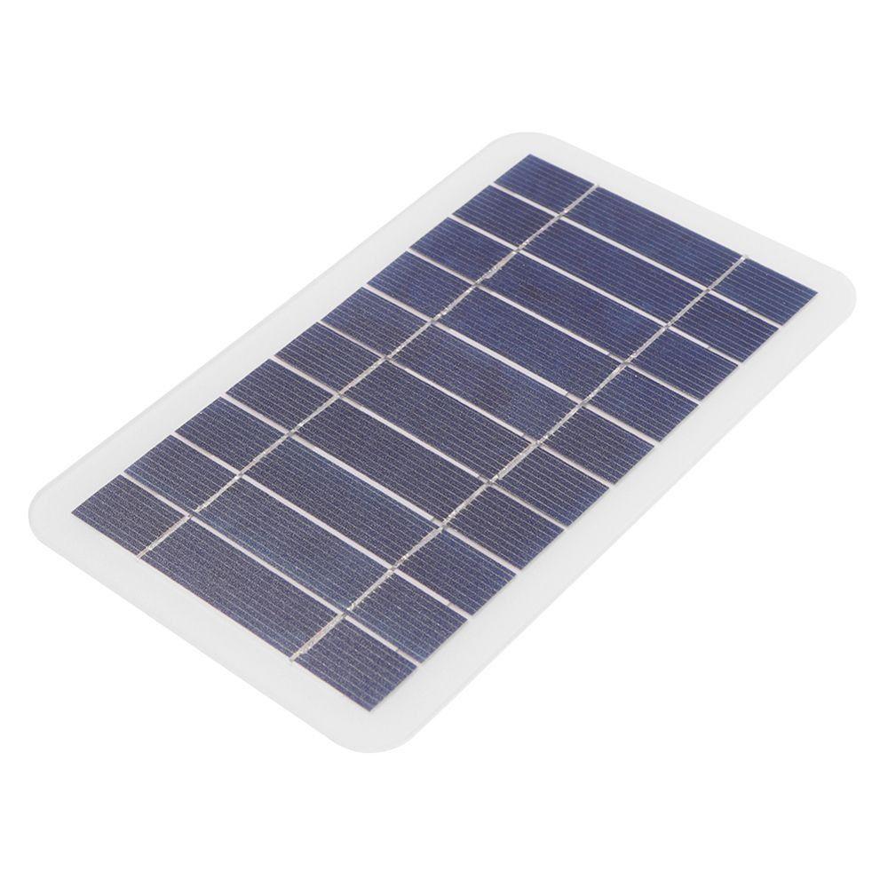 with USB Output USB Solar Charger Panel 5V 2W Portable Solar System Outdoor Charging