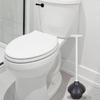 Toilet Plunger All Bowl Shapes Efficient Clog Removal Flexible Rubber Non-Marking T-Handle Comfortable Grip Durable 92-4RM