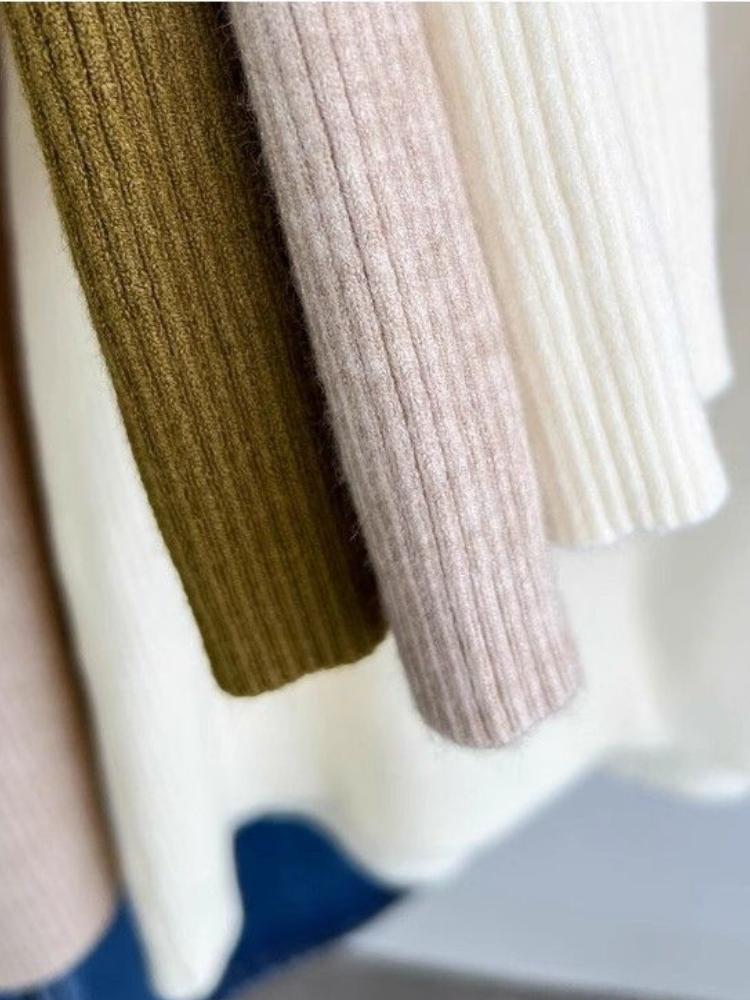 Французский элегантный лацкан вязаный свитер кардиган женский весна осень винтажная однотонная рубашка поло корейский шик под базовый слой одежды