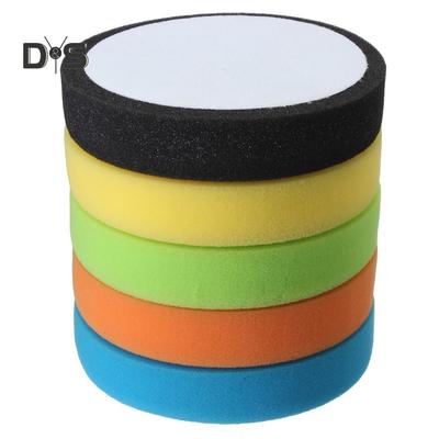 DYS Auto Shop 6 дюймов 150 мм мягкая плоская губка буферная полировальная подушка комплект для автомобильного полировщика