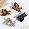 Acetate Retro Shark Clip Cat Design High Ponytail Holders Elegant Hair Claw Clips  for Women Girls