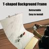 Desktop Backdrop Stand Adjustable Backdrop Stands Background Frame Support Background Stand T-Shape