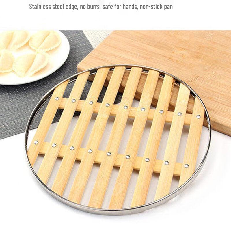 ZISIZ Bamboo Steamer Trivet