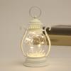 Retro Style LED Hanging Lantern with Hook Soft Lighting Battery-Powered Desktop LED Night Light Party Decoration