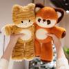Raccoon Pattern Cat Stuffed Animal Plush Pillow Cute Stuffed Toys New Design Plush Toy