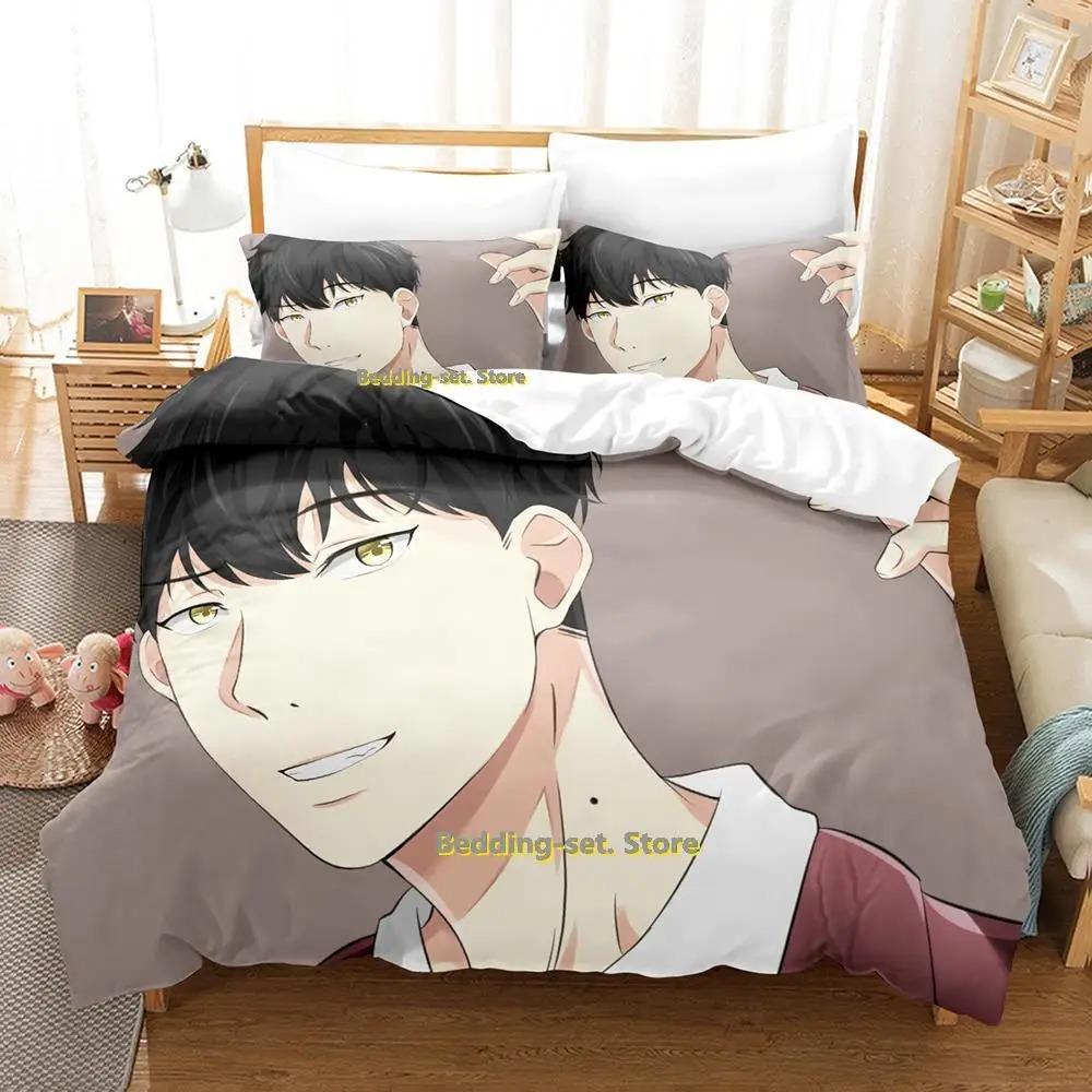 Новый комплект постельного белья Bj Alex, односпальная кровать, двуспальная кровать размера «king-size», комплект постельного белья для взрослых и детей, комплект простыней с 3D-принтом в стиле аниме
