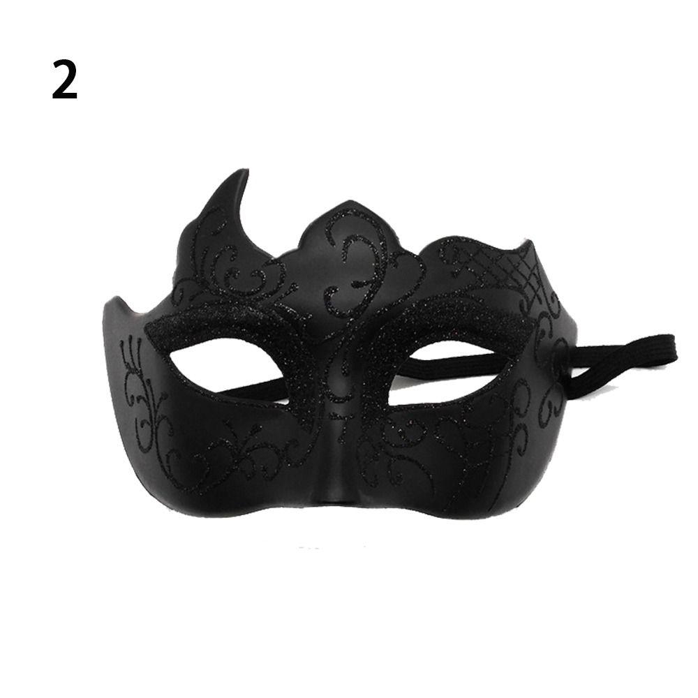 Маска Джентльмена на Пол-Лица Косплей Глянцевая Маска Танцевальная Маска Маскарадная Вечеринка