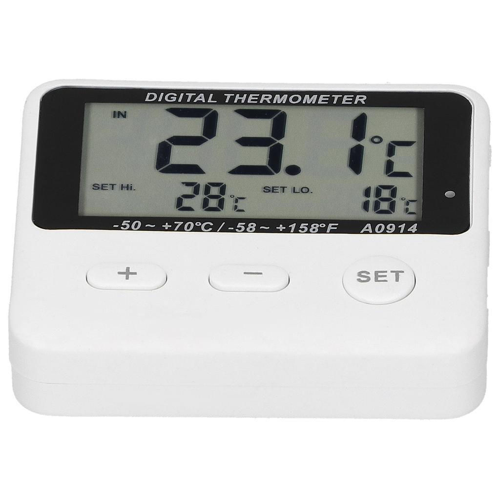 Холодильник-сигнализация термометр для использования в помещении и на открытом воздухе универсальное измерение температуры с зондом
