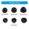 3 Pairs Silicone Eartips Ear Plug Earbuds Cover Replacement Anti-slip Eartips Protective Sleeve for Studio Buds/Fit Pro