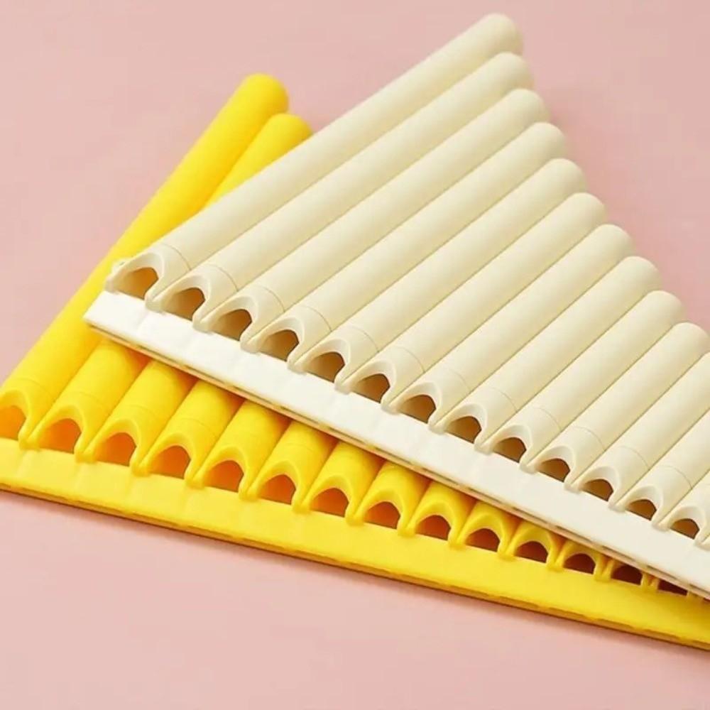 18 Pipes Pan Flute Portable Wind Instrument Beginner Friendly C Scale Panpipe Practice Instrument