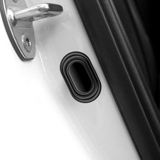 4/6/8/10 шт. амортизаторы для дверей автомобиля, простая установка, универсальные звукоизоляционные утолщенные силиконовые упоры для дверей автомобиля