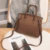Women Bags Fashion Lychee Pattern Platinum Bag Hand Shoulder Diagonal Female Bag