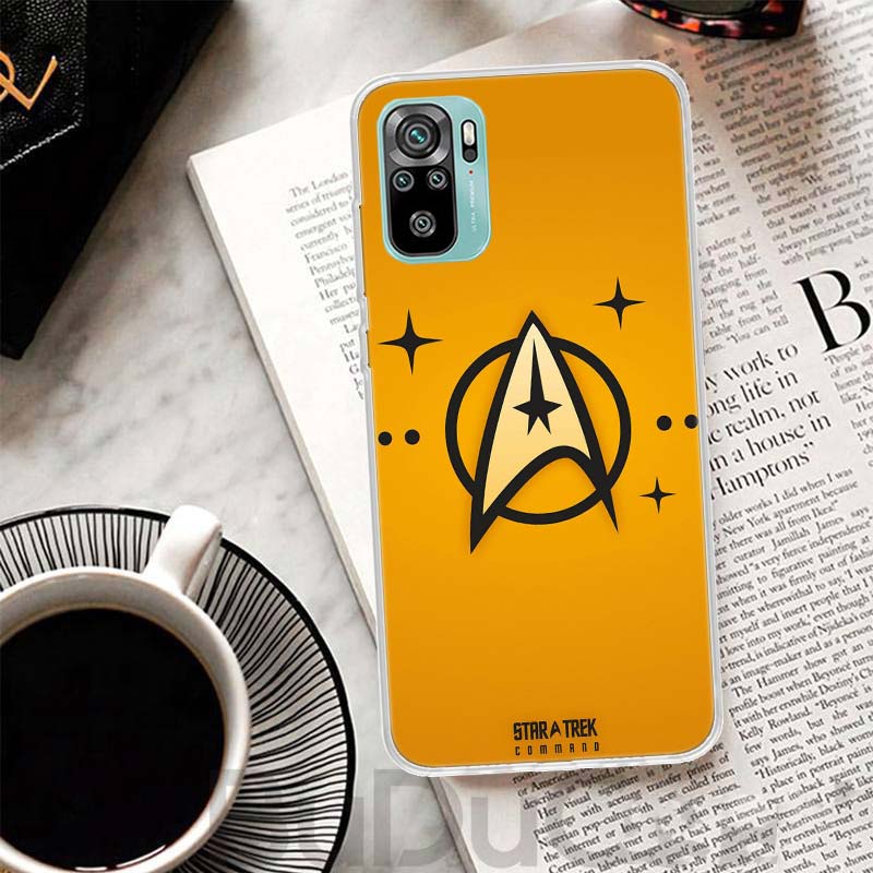 Чехол Star Movie T-Trek для Xiaomi Redmi Note 10 9S 9 8T 8 Pro 7 5 Mi 9T 10T 11T 12T 11 12 Lite 12X A3 A2 A1 Печать Coque