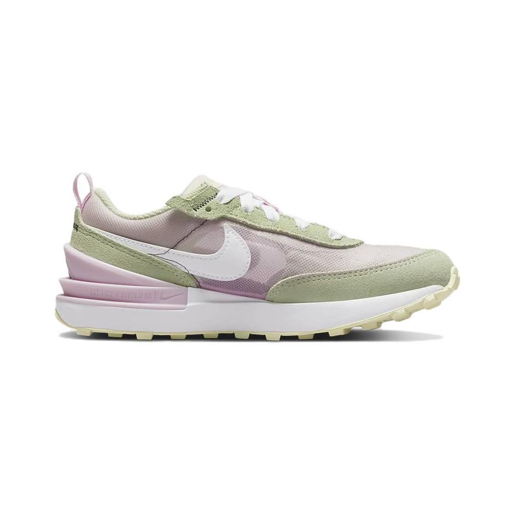Nike Детские кроссовки Waffle One PS Honeydew Green Pink-Foam Coconut-Milk DC0480-602