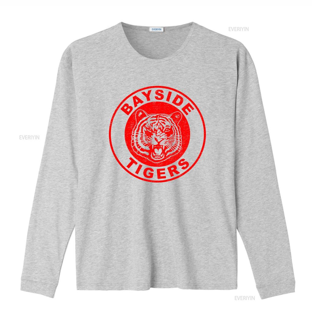 Vintage Style Bayside Tigers T Shirt for vintage Washed fashion Unisex homme Stylish Versatile designer clothes graphic