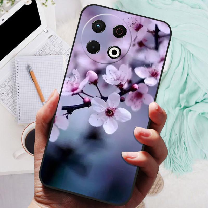 Для чехла Tecno Spark 30 Pro Мягкие силиконовые чехлы для телефона из ТПУ для Tecno Spark 30 KL6 Spark30 Pro KL7 Чехол Бампер Ударопрочный Coque
