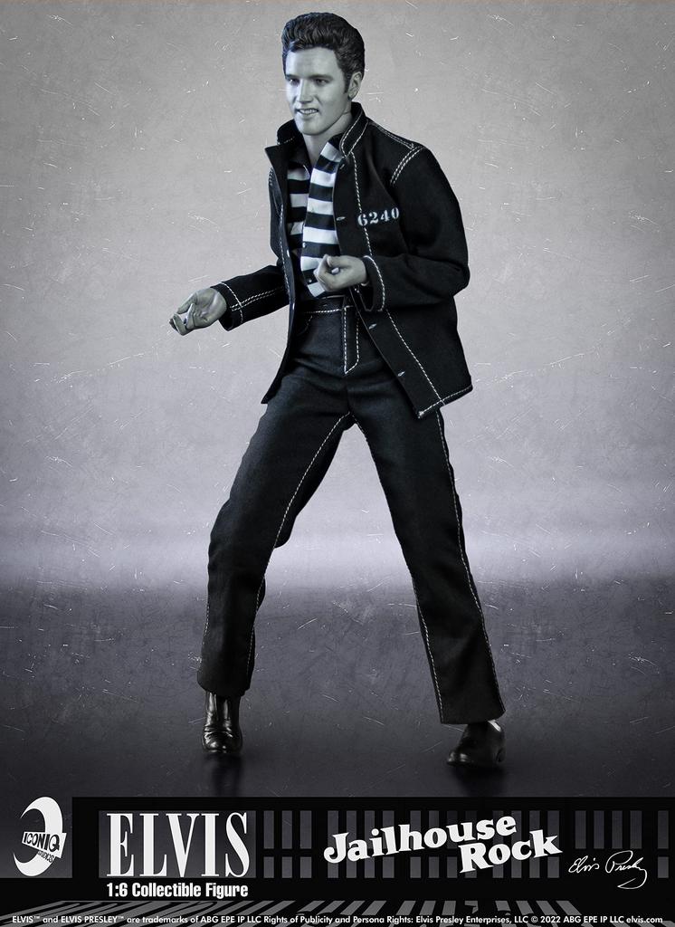 Elvis Presley 1/6 Scale Action Figure Jailhouse Rock Ver. Black Large 650191