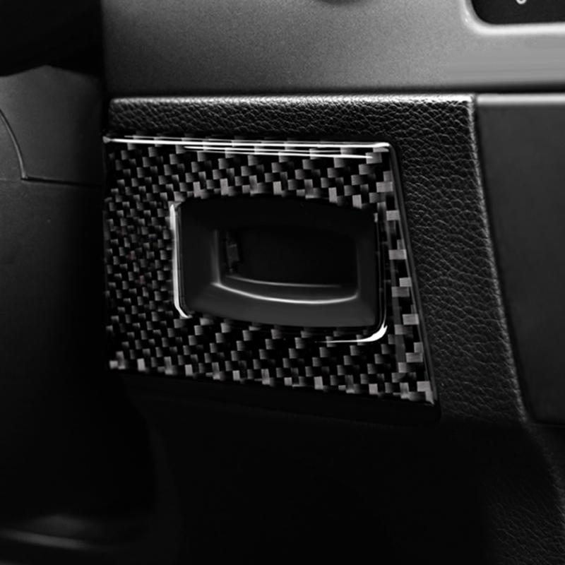 Углеродное Волокно Для BMW E90 E92 E93 2005-2012 Автомобильная Центральная Консоль Панель CD Накладка Наклейка Тюнинг Покрытие Декор Автомобильные Аксессуары для Интерьера