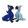 Rio Adventure Rio2 Macaw Plush Toy Doll Can Stand Alone