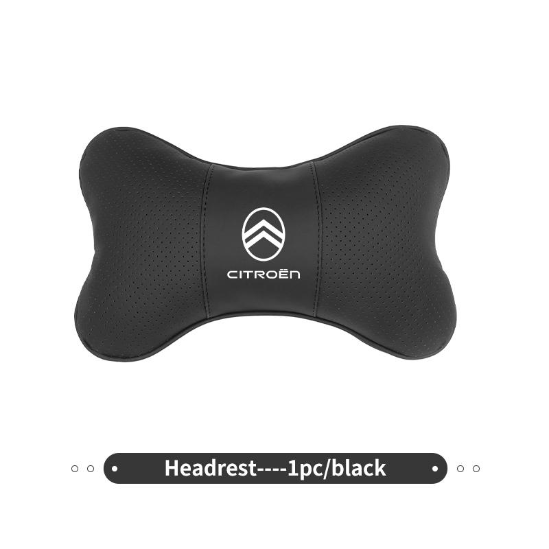 IFOT2 Car Seat Back Head Neck Pillow Cushion Headrest Lumbar Support For Citroen C4 C3 C5 C1 C2 C6 VTS C4L DS3 DS4 DS5 Grand Berlingo