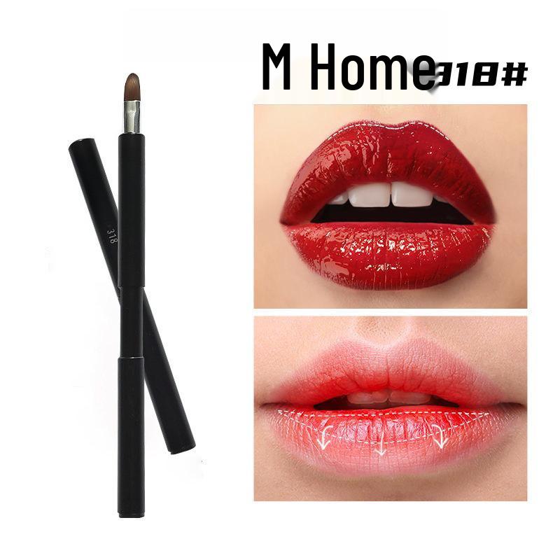 Выдвижная кисть для губ M-brand 318: Портативная помада, блеск, бальзам, карандаш для губ, консилер и кисть для макияжа.