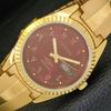 ВОССТАНОВЛЕННЫЕ JAPAN CITIZEN AUTOMATIC 8200 МУЖСКИЕ ЧАСЫ АРАБСКИЙ КРАСНЫЙ ЦИФЕРБЛАТ a427231-2