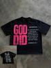 Summer 2026 New Arrivals Cotton TShirt With Lettering Print Y2k Style Loose FitCrew Neck Unisex Suitable For Any Occasion