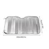 RV Windshield Sunshade Sun Shade Protector for Motorhome Double-Sided Aluminum Foil Truck Motorhomes Sunshade Cooling Accessory