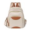 2026 New Oxford Fabric Backpack for Women, Simple Large Capacity Casual Daypack, Commuter Korean Style Contrast Color