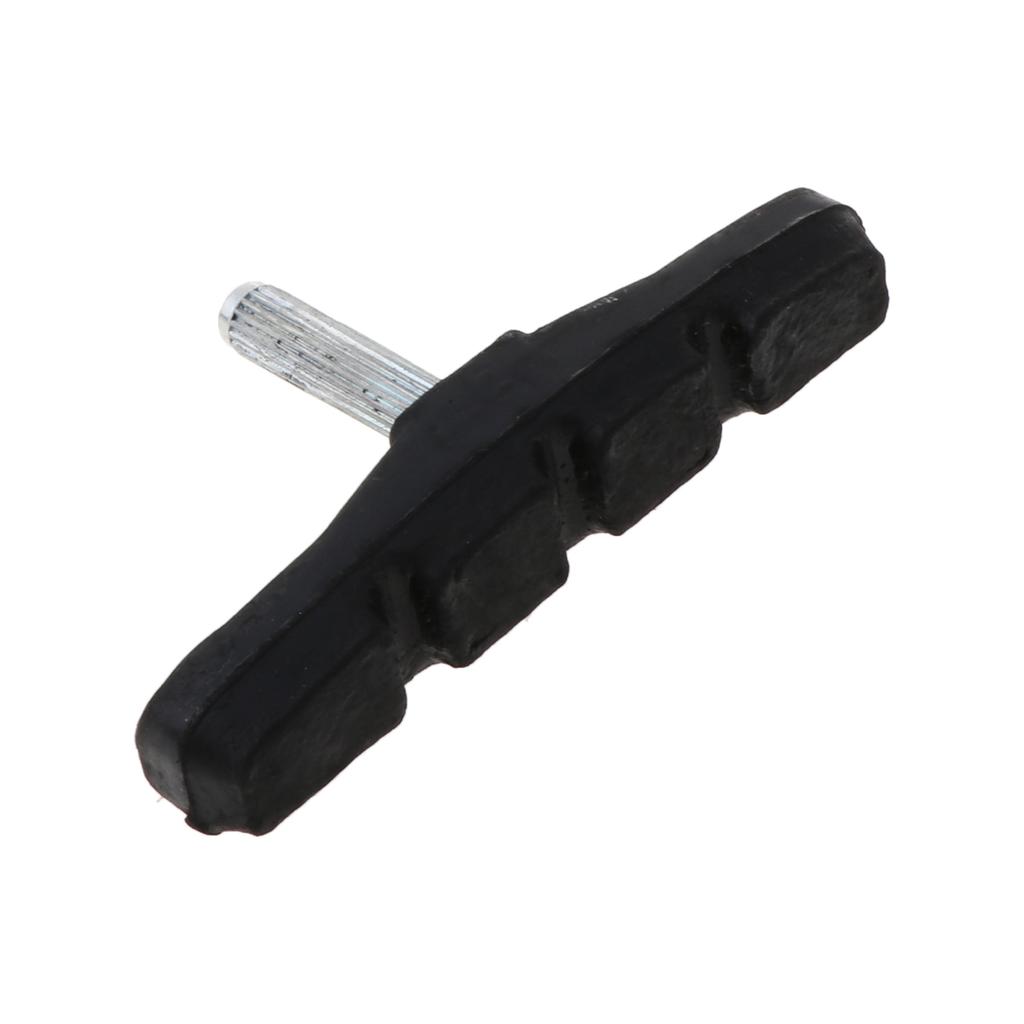 2pcs Brake Pads Silent Rubber V Brake System Bike Parts Bicycle Cycling Safety B