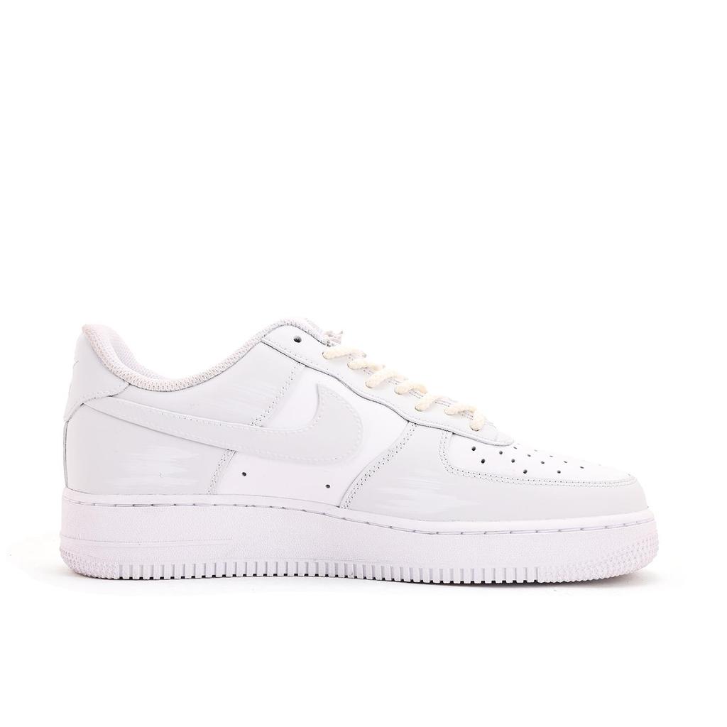 Nike Кроссовки Air Force 1 Устойчивые к истиранию Низкие Скейтбордические Обувь Унисекс Белый Серый CW2288-111(Команда-)-Случайные упаковочные пакеты