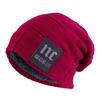 Шапки-бини Skullies Fashion Letter Вязаная женская шапка зимняя для взрослых мужчин теплая уличная цветная повседневная мягкая шерстяная кость