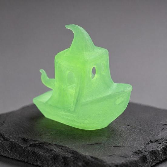 Haunted Ship Model 3D Printed Halloween Boat Figurine, Spooky Ghost Pumpkin Reusable Decor Statue for Party Tabletop Home Accents
