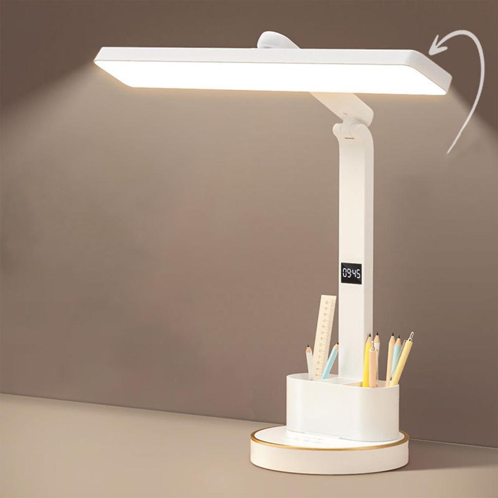 Desk Lamp Student Eye Protection LED Rechargeable Plug-in Children High School Students Bedroom Bedside Lamp Night Light Super Long Battery Life